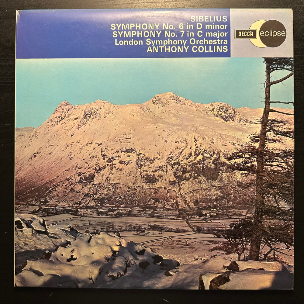 Сибелиус - Симфония № 6 ре минор - Симфония № 7 до мажор (Англия 1971г.)