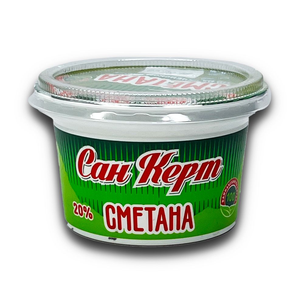 Сметана 20% Сан Керт 180гр