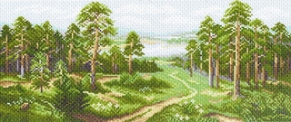 "Полдень"-1073 канва с рисунком