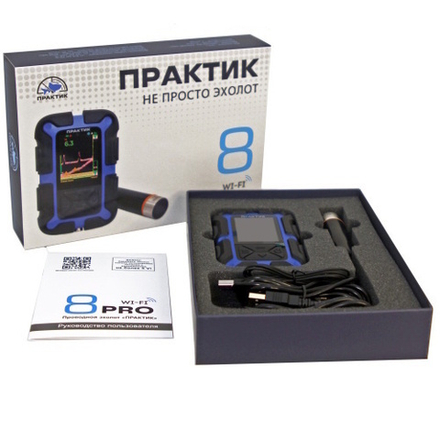 Эхолот "Практик 8 PRO Wi-Fi" Новинка! (подключение к приложению "Мой Практик")