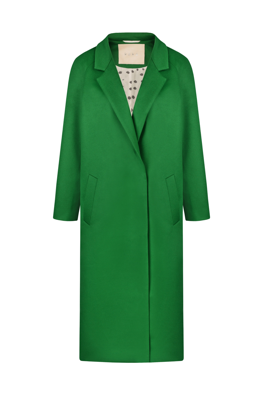 Зелёное пальто