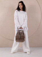 Cумка через плечо средняя мешок