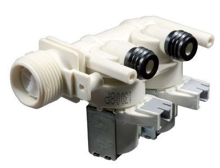 Клапан электромагнитный для стиральной машины Indesit (Индезит)/Ariston (Аристон)- 2W x 90 - 110333, контакты под фишку ПРОМО