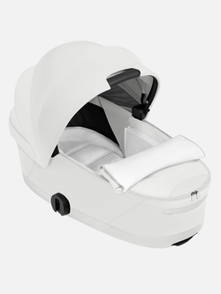 Cybex Priam 5 Style, в цвете Off White (шасси Matt Black) + автокресло Cybex Cloud T Plus