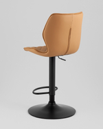 Стул барный Dome экокожа коричневый 2 шт