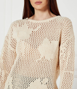 Свитер BRUMA Desigual - экрю(25SWJF26)