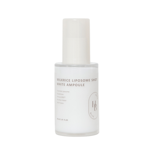 HeveBlue Milkrice Liposome Shot White Ampoule 40ml