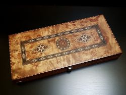 Нарды подарочные Helena Wood Art "Атлантида" (2161-MA) 1