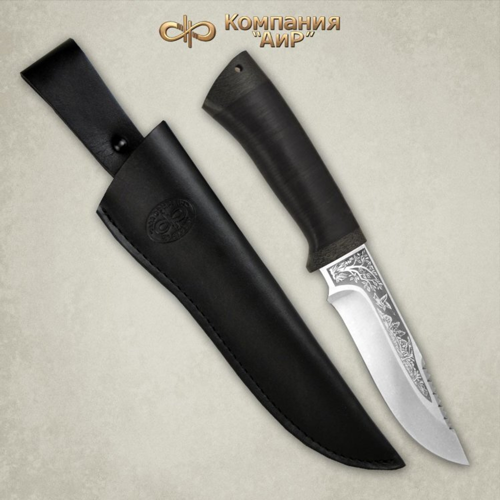 Нож АиР Стрелец 95х18 кожа