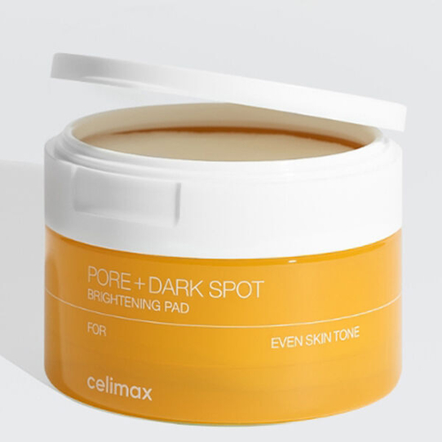 Тонер-пэды для выравнивания тона и рельефа кожи Celimax Pore+Dark Spot Brightening Pad, 40шт (100мл)