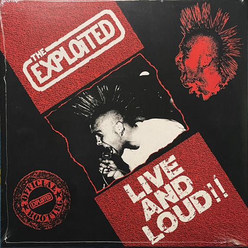 The Exploited ‎– Live And Loud!! (Европа 2023г.)