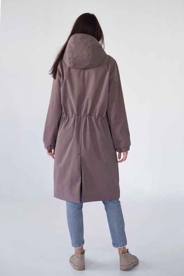 Плащ Женский Какао - фото 7