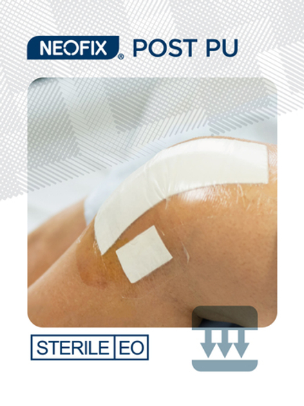 Повязка ранев. стерил. адгезив. на полимер. основе с вискоз. подуш. NEOFIX POST PU, 35 х 10 см