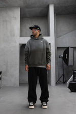 Худи оверсайз с принтом