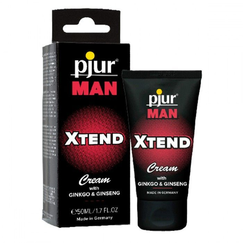 Крем для пениса pjur MAN Xtend Cream – 50 мл, гингко и женьшень