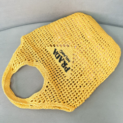 Prada Crochet Tote Bag 51 cm