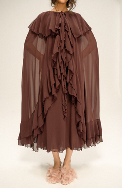 Комбинация с прозрачным кейпом