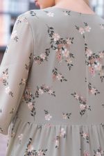 Платье "Виталина" (олива) НЬЮ П6073 LT Collection (Акция)