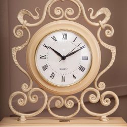 Часы настольные Аделаида Айвори