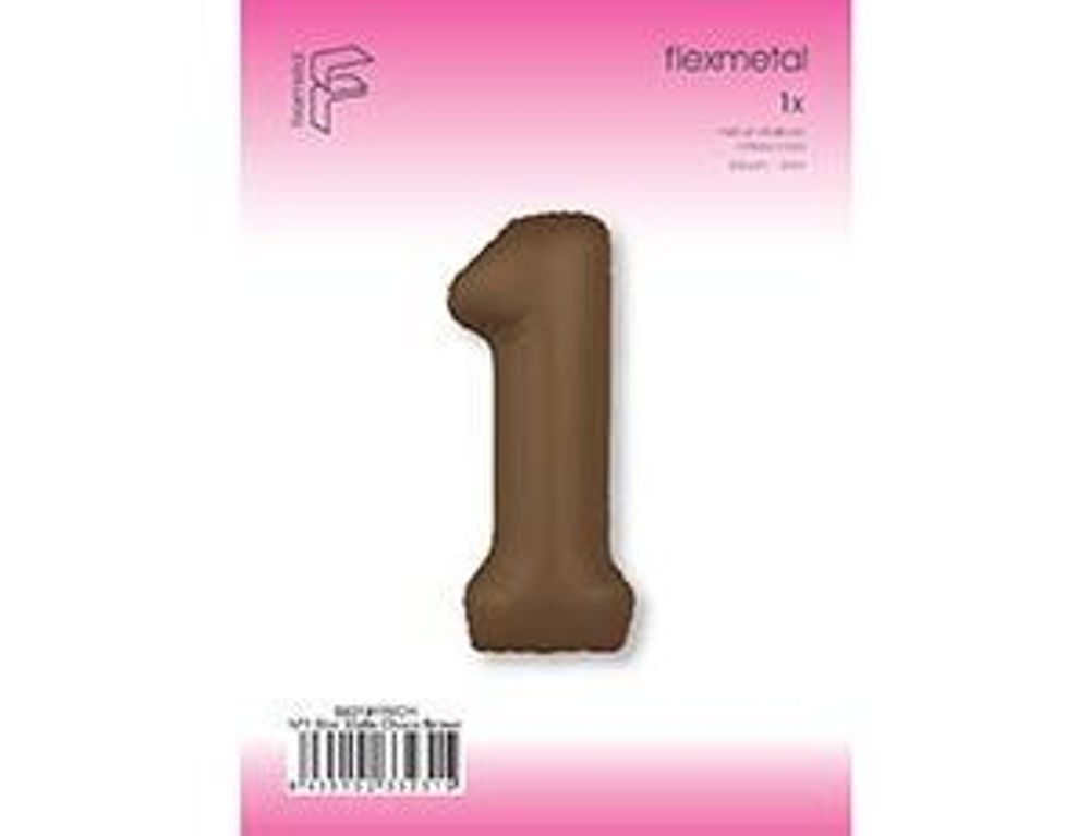 Ф ЦИФРА 1 40" SLIM Choco Brown
