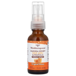 Wedderspoon, Спрей для горла с медом и прополисом Manuka, оригинальный мед, MGO 400+, 30 мл (1 жидк. унц.)