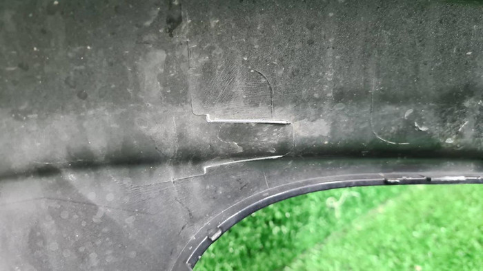 Юбка заднего бампера Geely Tugella (2022-2024)