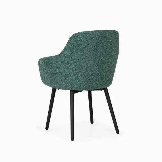 Кресло Lucio зеленая ткань