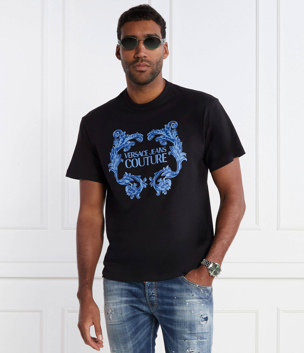 Футболка Versace Jeans Couture - черный(76GAHG02CJ00G)