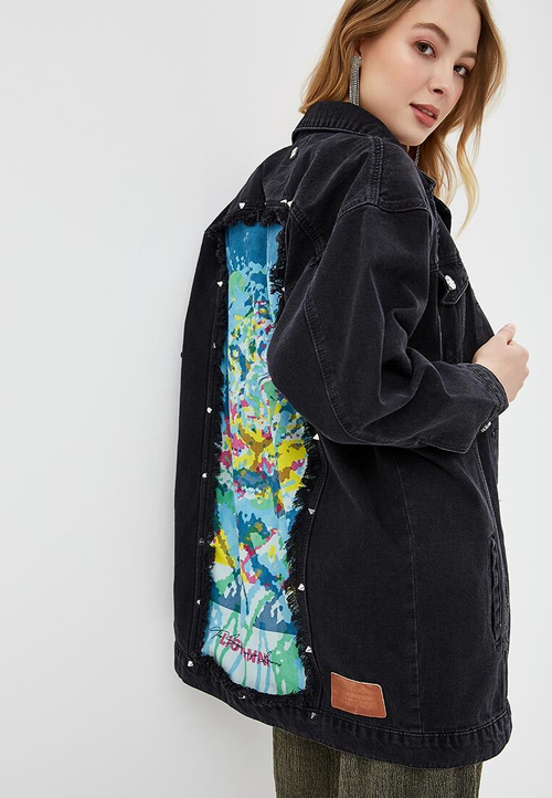 LIGVIANNI Джинсовая куртка Denim Jacket The Mysterious Tiger