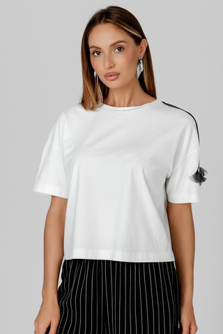 Укороченная футболка Тамбовчанка