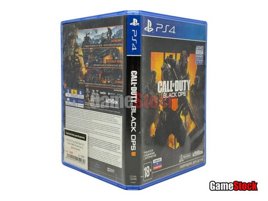 PS4 Call of Duty: Black Ops 4 Требуется PS+  (Б/У, Полностью на русском языке, CUSA-12448)