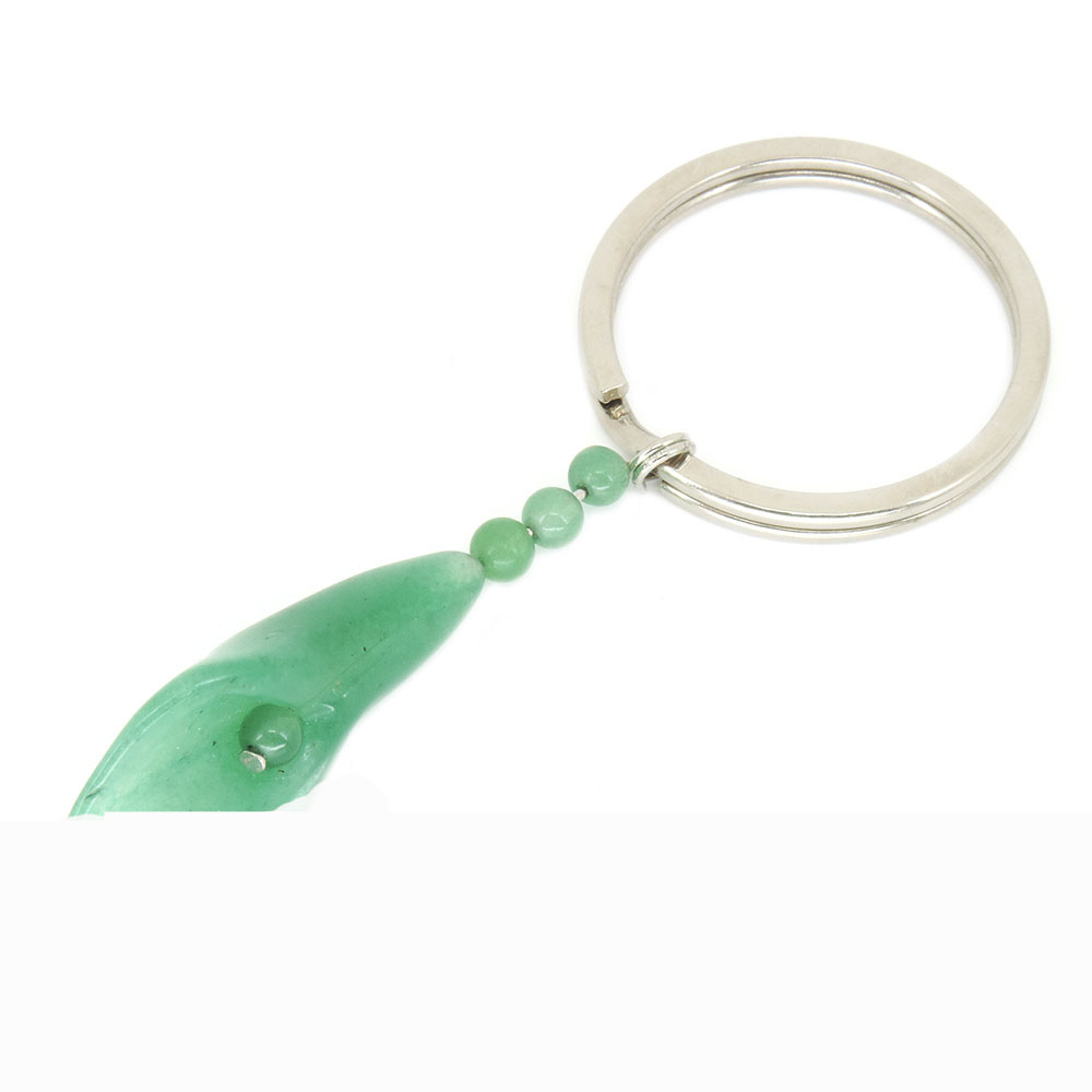 Брелок авантюрин зеленый
