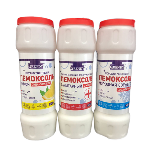 Пемоксоль Санитарный с хлором GRENDY 500гр