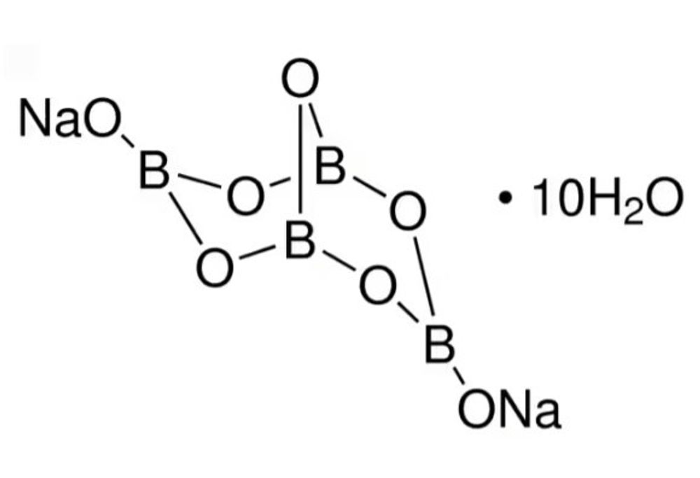 натрий тетраборнокислый формула