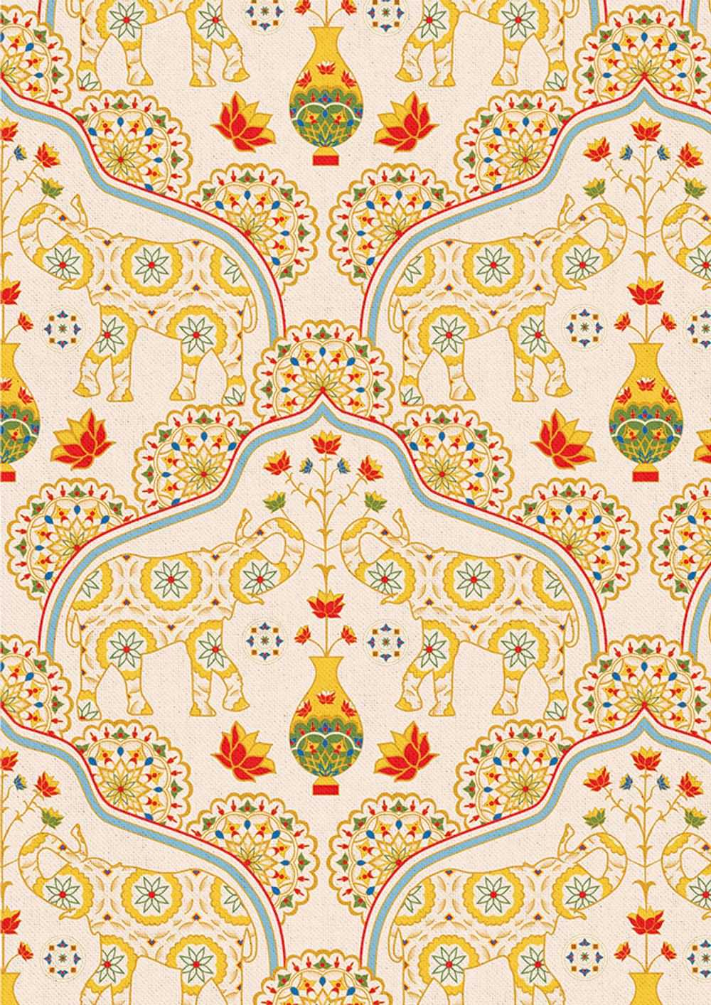 Ткань для пэчворка PEPPY  ИНДИЙСКОЕ САРИ   ФАСОВКА   50 x 55 см  146 г/кв.,100% хлопок,ИС-09