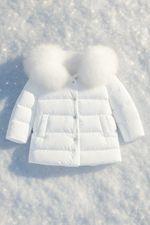 Пуховое пальто Yves Salomon, 128