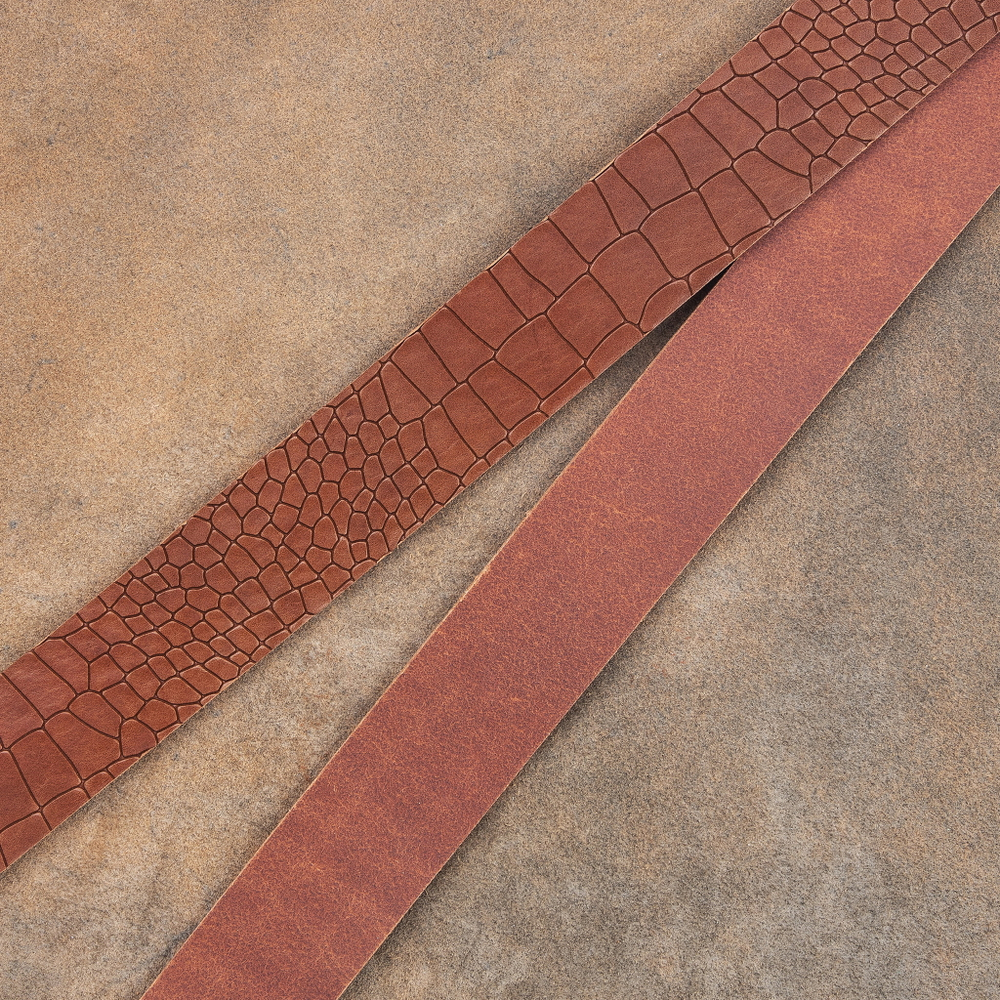Ременная заготовка Crocco Cognac (3,5+ мм), цв. Коричневый
