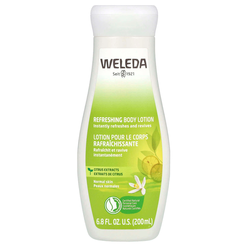 Weleda, Освежающий лосьон для тела, экстракты цитрусовых, 200 мл (6,8 жидк. унц.)