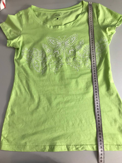 Футболка Oodji по фигуре с вышивкой 44 размер