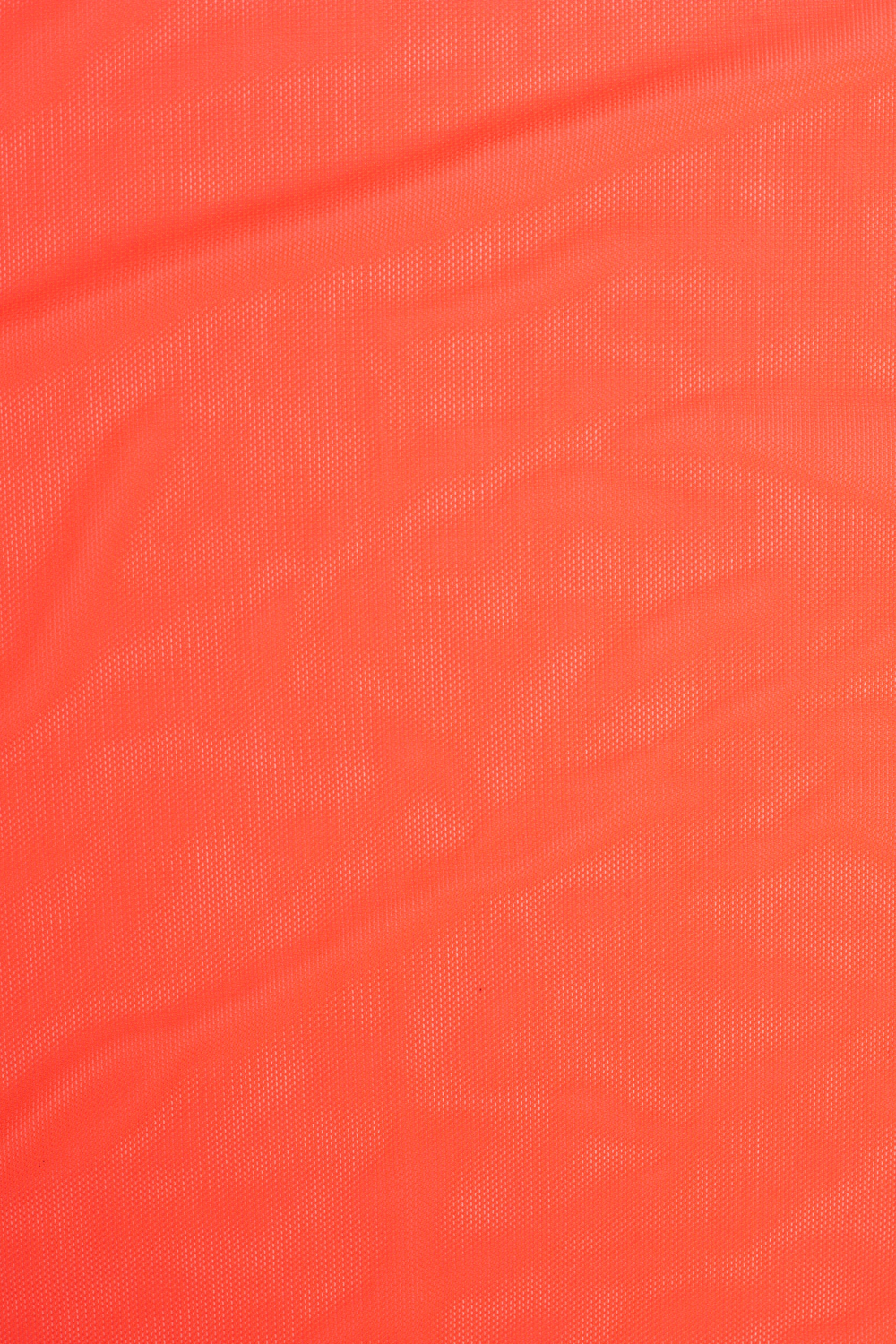 Сетка эластичная оранжевая неоновая метражом