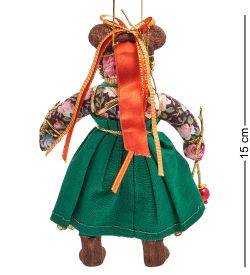 RK-873/1 Кукла подвесная «Медведица с ягодами»