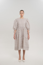 Платье "Жатка", бежевый