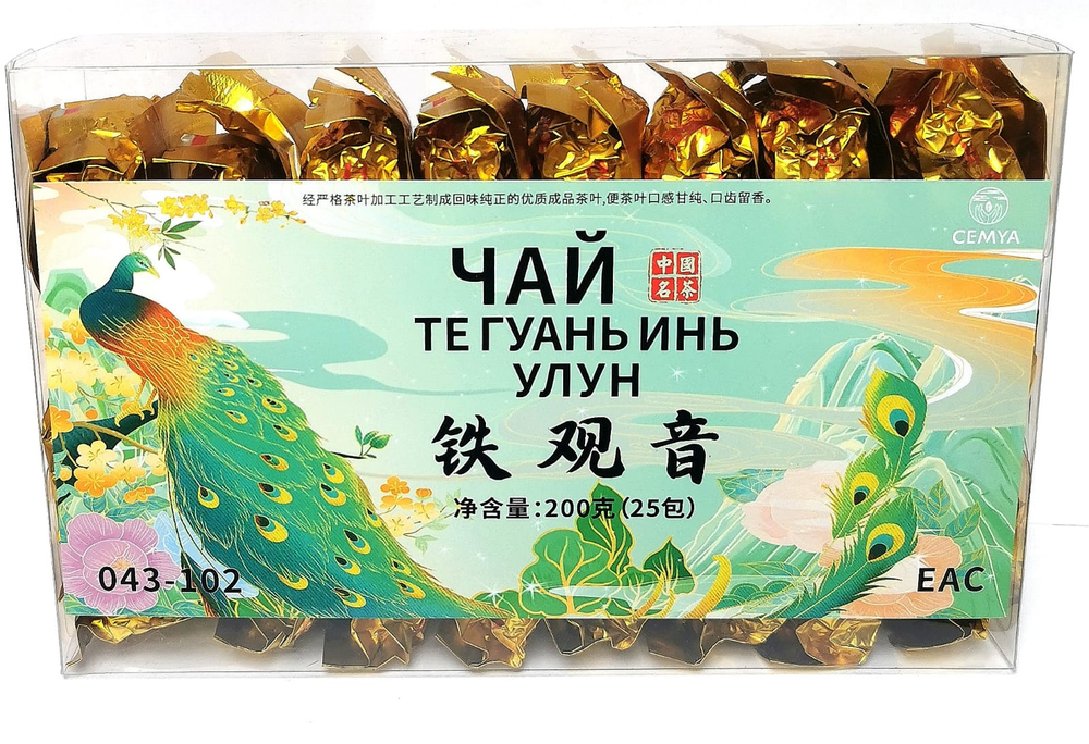 Чай китайский Cemya Те Гуань Инь Улун 25 пак по 8гр