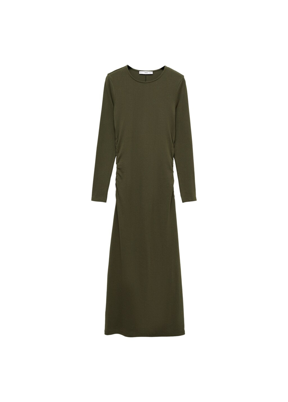 Миди-платье из трикотажа