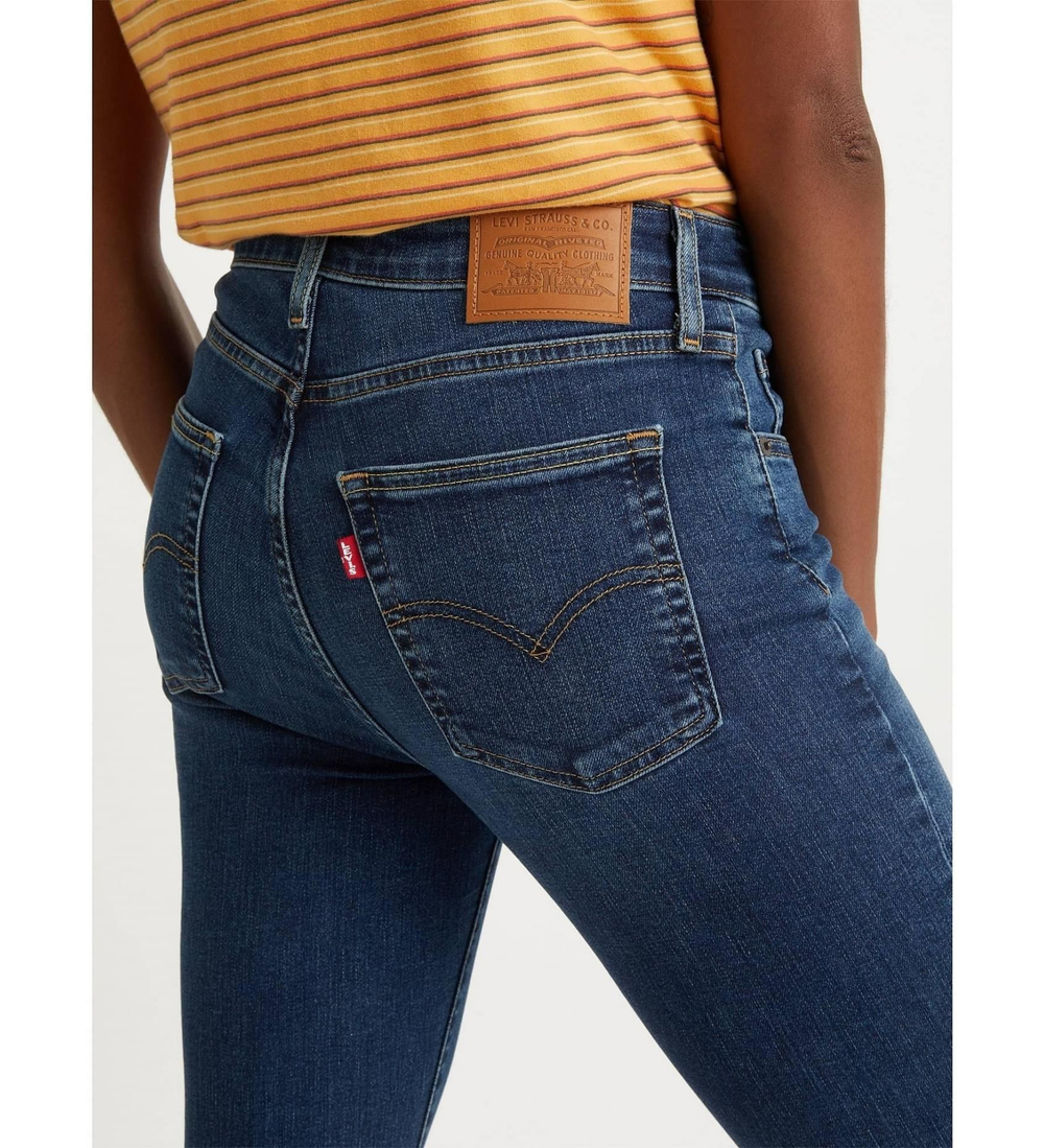 Джинсы женские LEVI'S 725 HIGH RISE BOOTCUT BLUE WAVE DARK