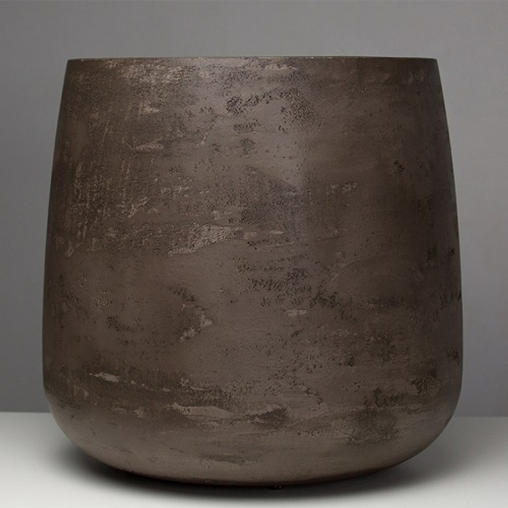Кашпо Concretika Cone D38 H41 Taupe Concrete
