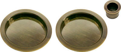 Ручка для раздвижных дверей MORELLI MHS-1 AB бронза комплект