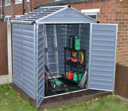 Сарай из поликарбоната Palram SkyLight 6x5 grey