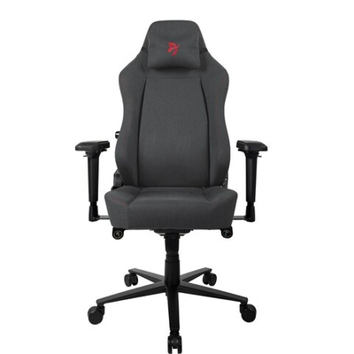 Компьютерное кресло (для геймеров) Arozzi Primo Woven Fabric - Black - Red logo (PRIMO-WF-BKRD)