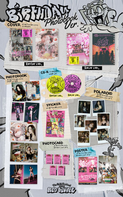 Альбом RED VELVET - Birthday (Photo Book Ver.)